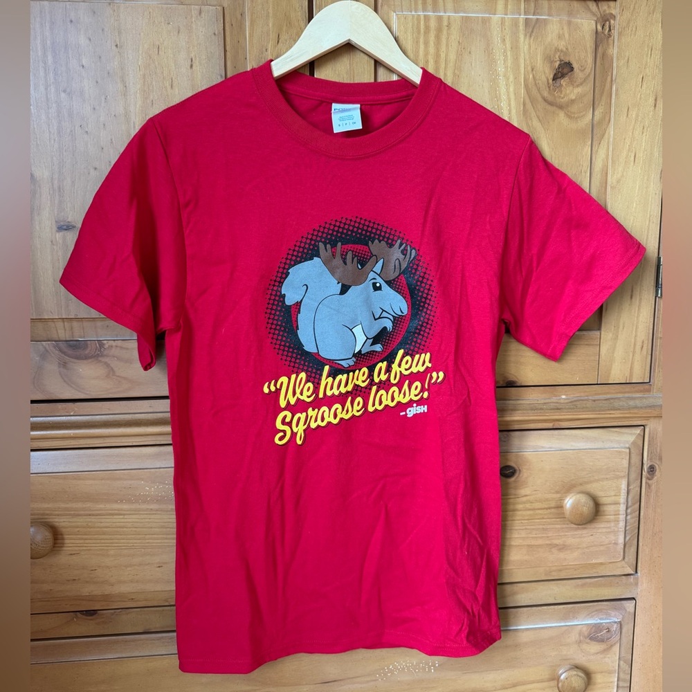 GISH Sqroose Short Sleeve T-Shirt Size S NEW